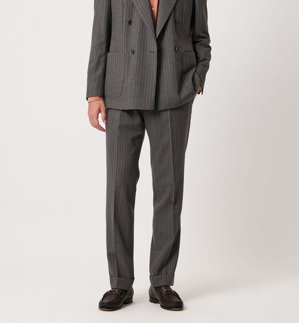 UNITED ARROWS「MARZOTTO/アムンゼン 1プリーツ パンツ R-MODEL」|スーツ|