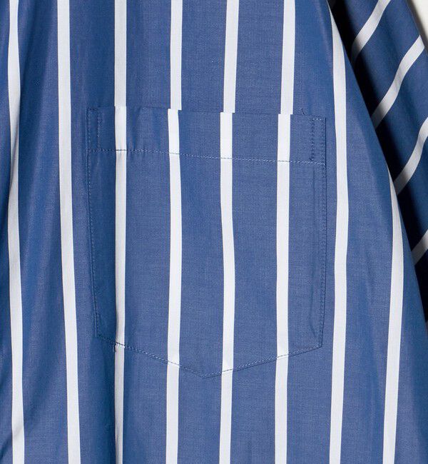 UNITED ARROWS「＜TICCA＞ストライプ テントライン シャツワンピース」|ワンピース|