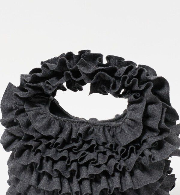 UNITED ARROWS「フリル ワンハンドルバッグ」|ハンドバッグ|