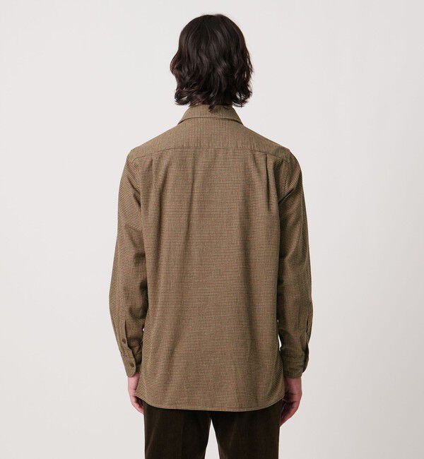 UNITED ARROWS「ALBIATE ブロックチェック ワンピースカラー シャツ」|シャツ・ブラウス|