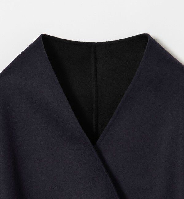 UNITED ARROWS「バイカラー リバー ストール」|ポンチョ・ケープ|