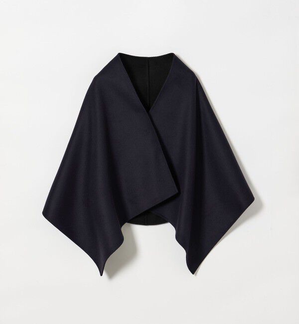 UNITED ARROWS「バイカラー リバー ストール」|ポンチョ・ケープ|