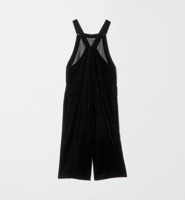 UNITED ARROWS「ベルベット サロペット パンツ」|オールインワン|