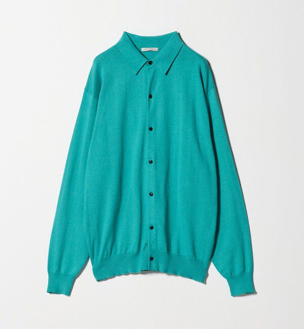 UNITED ARROWS「ピマコットン アルパカ ポロカラー カーディガン」|カーディガン|