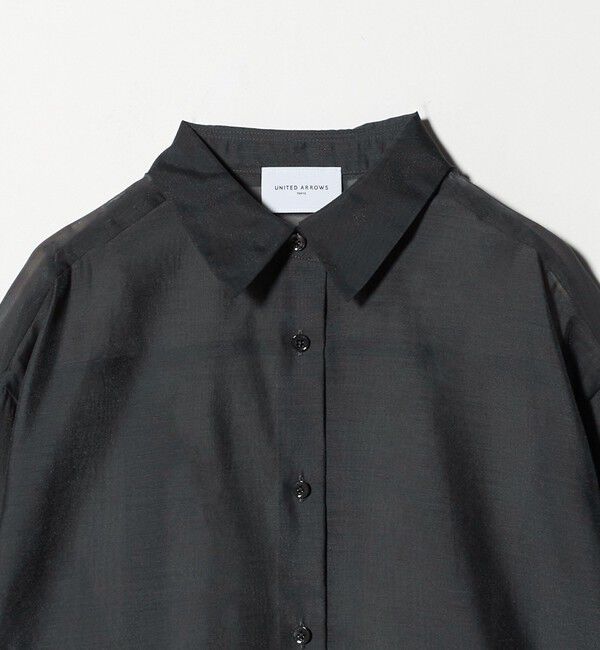 UNITED ARROWS「シアー シャツ -ウォッシャブル-」|シャツ・ブラウス|