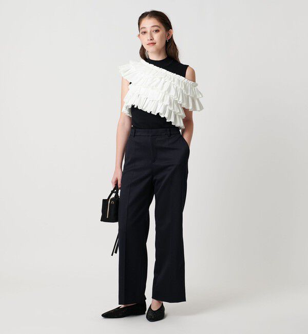 UNITED ARROWS「ギャザー マルチ ニット ‐ウォッシャブル‐」|ニット・セーター|