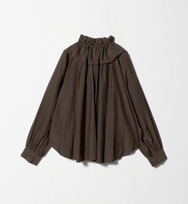 AEWEN MATOPH「＜AEWEN MATOPH＞ギャザーリボンブラウス ‐ ウォッシャブル ‐」|シャツ・ブラウス|