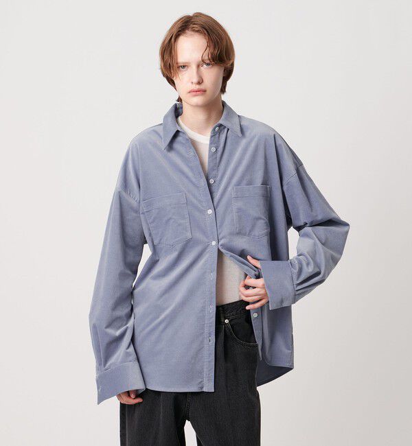 AEWEN MATOPH「＜AEWEN MATOPH＞コーデュロイシャツ ‐ ウォッシャブル ‐」|シャツ・ブラウス|