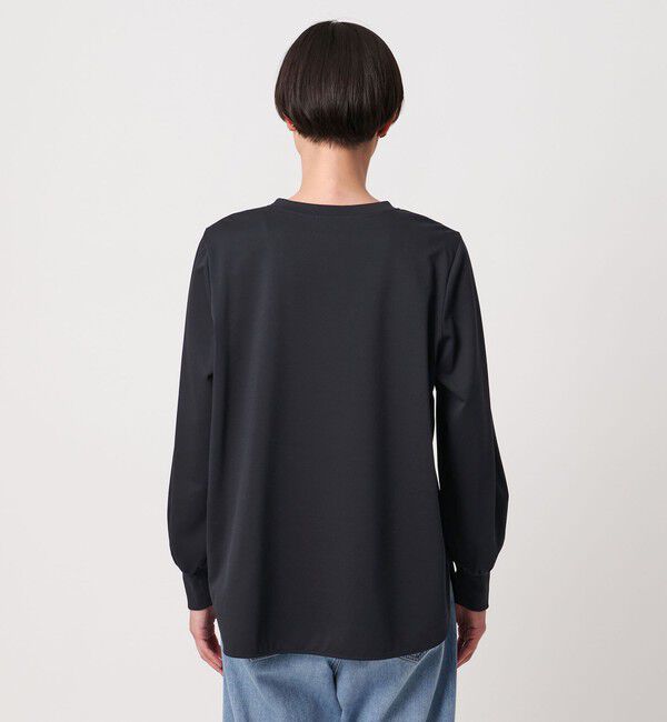 UNITED ARROWS「ポンチ ロングスリーブ カットソー ‐ウォッシャブル‐」|Tシャツ・カットソー|