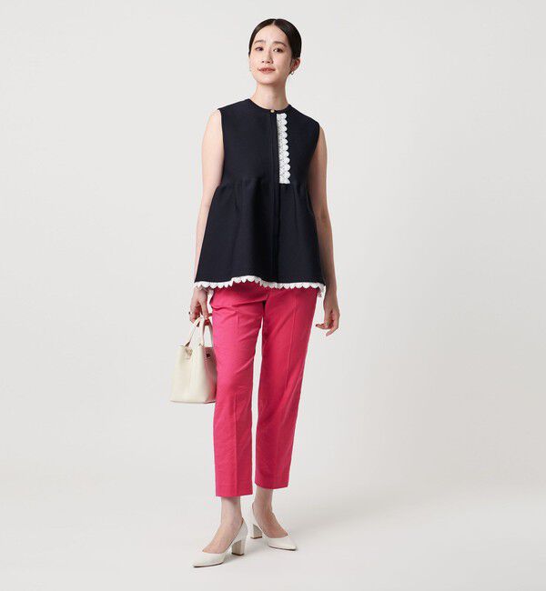 UNITED ARROWS「シャイニー スリム パンツ ストレッチ ウォッシャブル」|チノ|