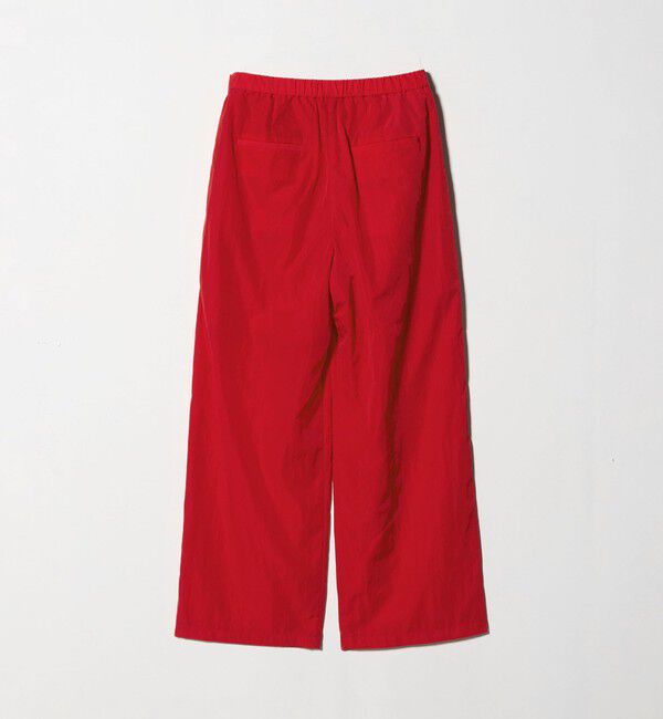 UNITED ARROWS「アシンメトリー タック ワイドパンツ はっ水 ウォッシャブル」|チノ|