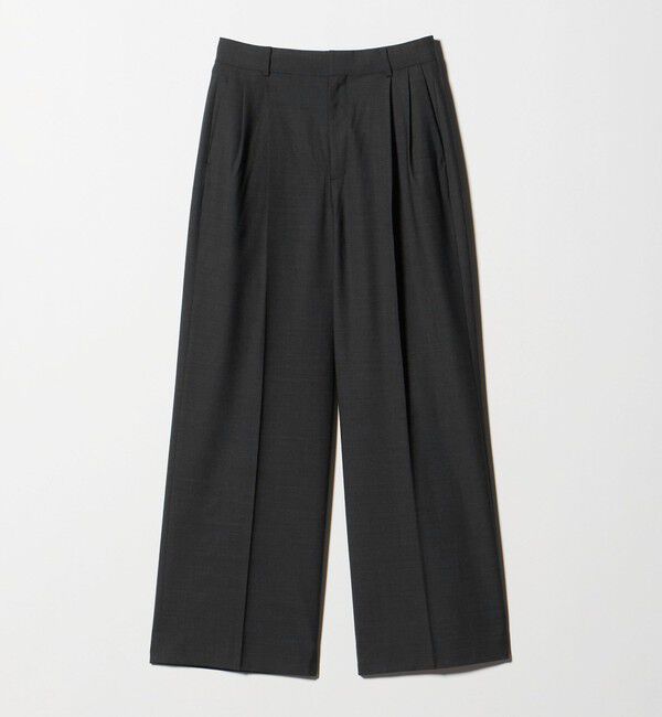 UNITED ARROWS「トロピカル ２タック ワイドパンツ ストレッチ」|チノ|