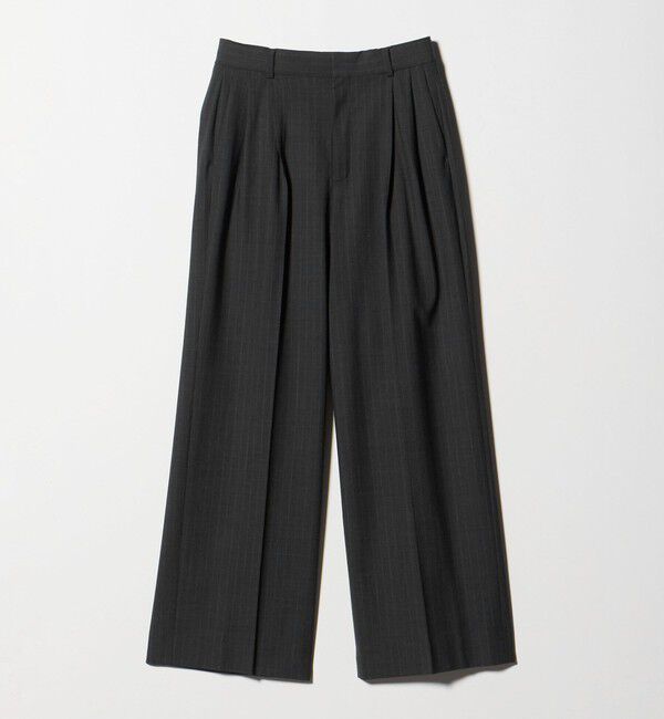 UNITED ARROWS「トロピカル ２タック ワイドパンツ ストレッチ」|チノ|