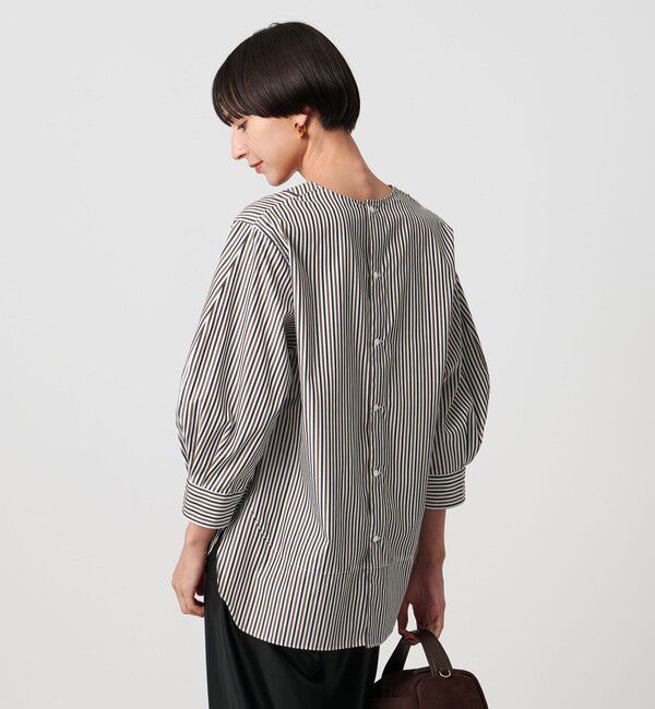 UNITED ARROWS「オックス コンビ シャツ ブラウス ‐ウォッシャブル‐」|シャツ・ブラウス|