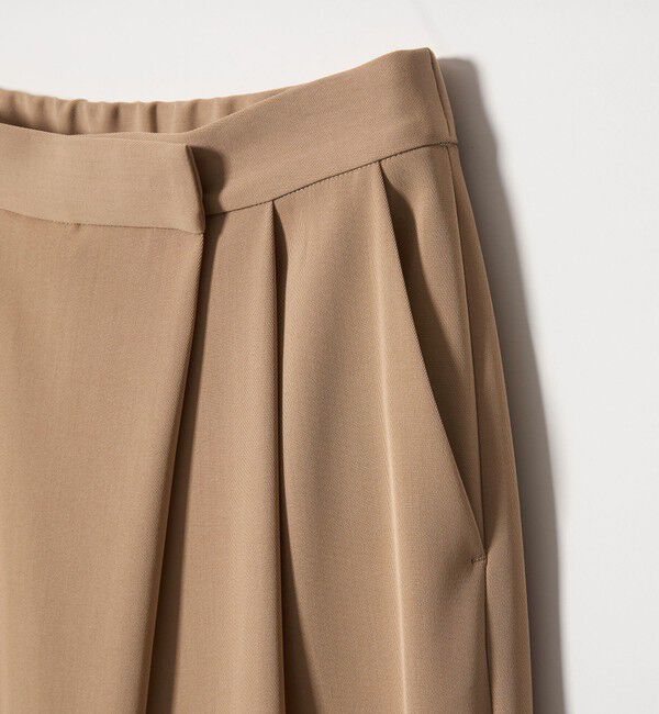 UNITED ARROWS「ドレープ ラップ  パンツ ウォッシャブル」|チノ|