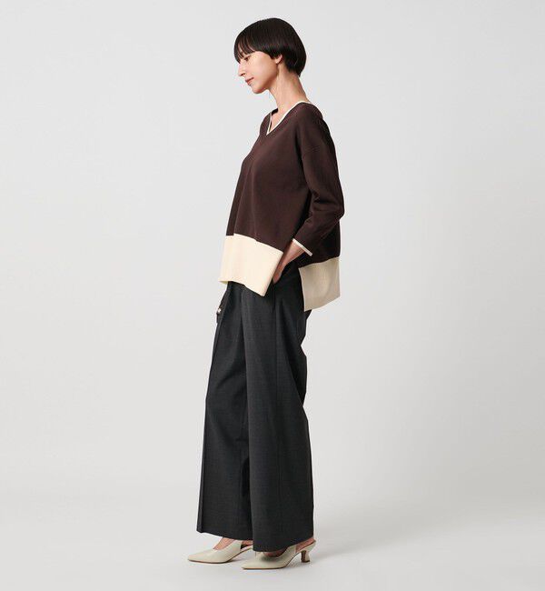 UNITED ARROWS「ミニマル 2WAY ニット‐ウォッシャブル‐」|ニット・セーター|