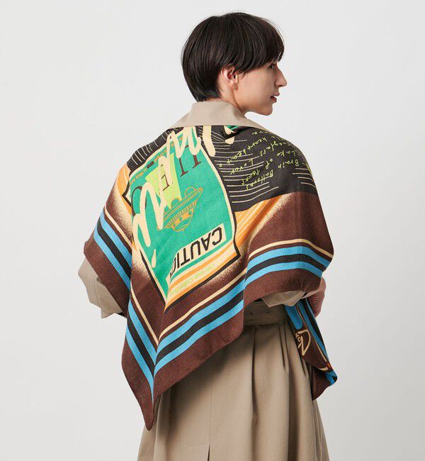 UNITED ARROWS「【一部別注】＜manipuri＞W/SI ストール 25FW」|ストール|