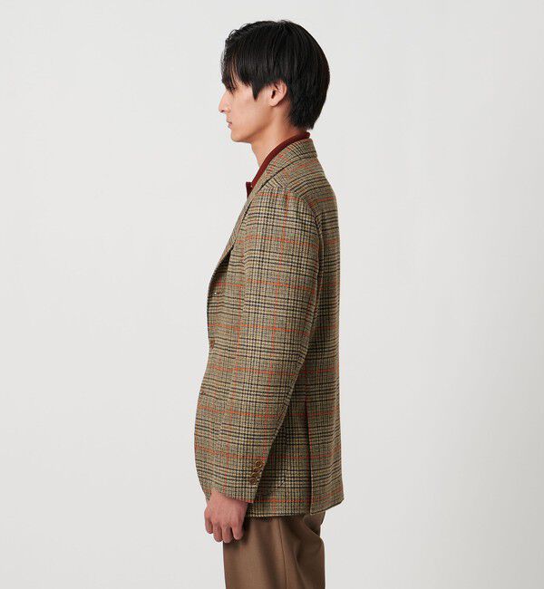 UNITED ARROWS「ウィンドウペン 3ボタン テーラードジャケット C‐MODEL」|テーラードジャケット|