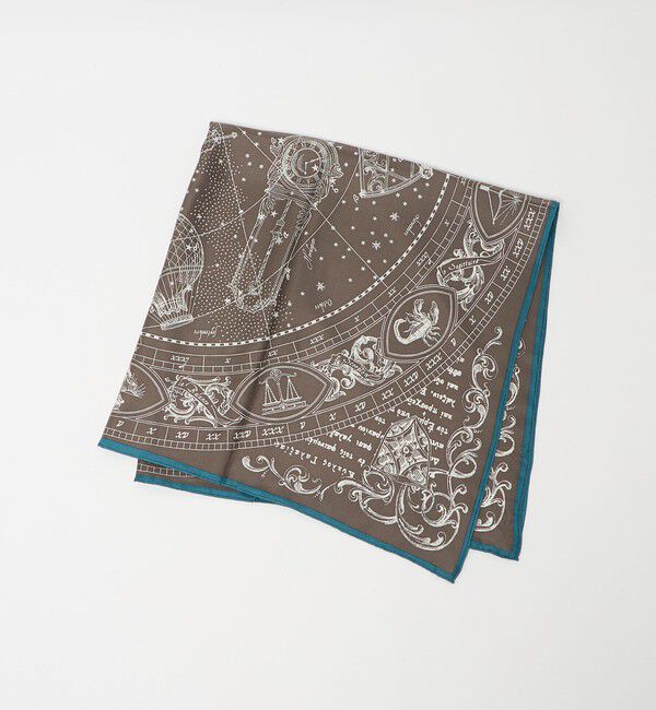 UNITED ARROWS「＜manipuri＞SILK 88&times;88 スカーフ 25FW」|マフラー|