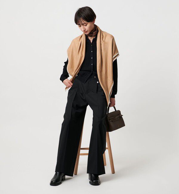 UNITED ARROWS「トリミング スカーフ」|ストール|