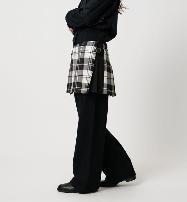 UNITED ARROWS「【別注】＜O&rsquo;NEIL of DUBLIN＞チェック コンビ ミニ スカート」|スカート|