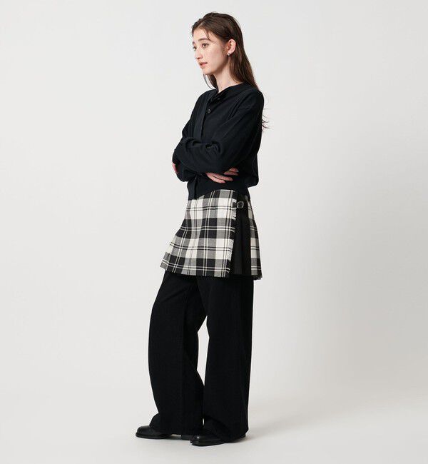 UNITED ARROWS「【別注】＜O&rsquo;NEIL of DUBLIN＞チェック コンビ ミニ スカート」|スカート|