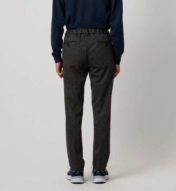 UNITED ARROWS「シャークスキン ジャージ ノープリーツパンツ UA COZY ウォッシャブル ストレッチ 防しわ」|スーツ|