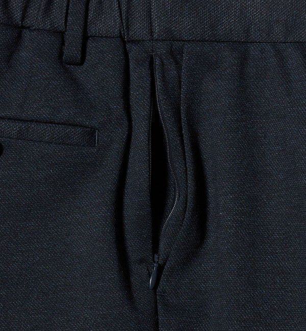 UNITED ARROWS「シャークスキン ジャージ ノープリーツパンツ UA COZY ウォッシャブル ストレッチ 防しわ」|スーツ|