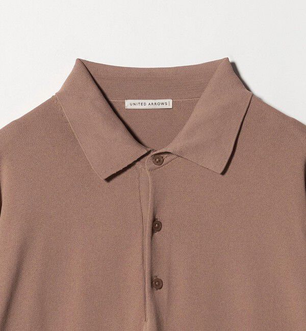UNITED ARROWS「ニットポロシャツ UA COZY ウォッシャブル」|ポロシャツ|