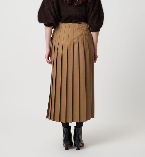 UNITED ARROWS「【別注】＜O&rsquo;NEIL of DUBLIN＞チェック コンビ スカート」|フレア|