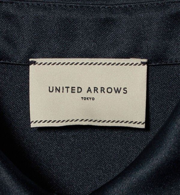 UNITED ARROWS「サテン バルーン ブラウス‐ウォッシャブル‐」|シャツ・ブラウス|