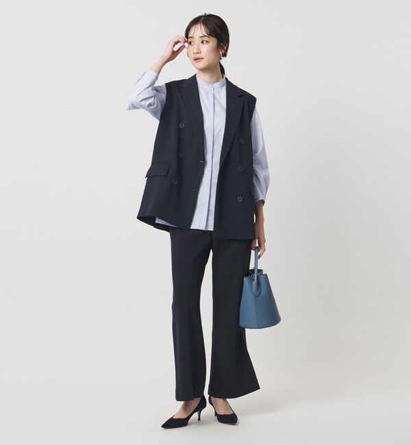 UNITED ARROWS「drapy バイアス イージー パンツ‐ウォッシャブル‐」|チノ|