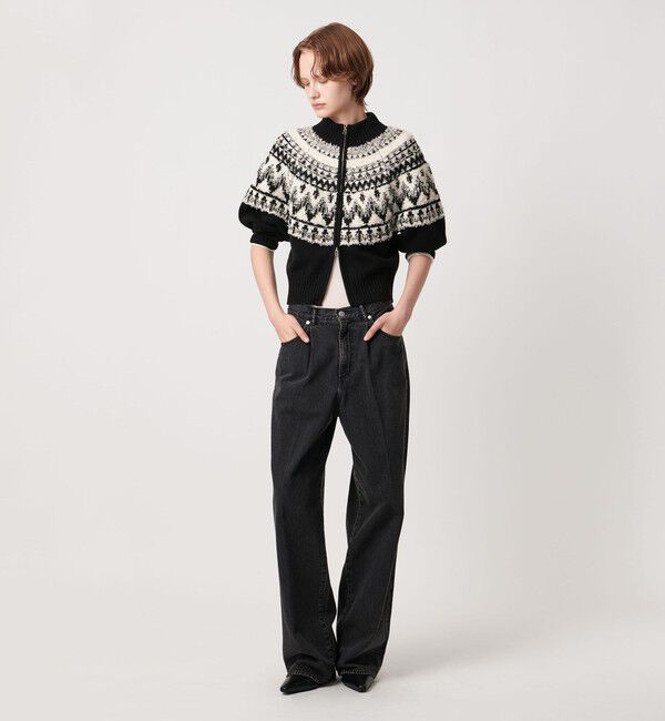 AEWEN MATOPH「＜AEWEN MATOPH＞ノルディックジップニットカーディガン」|カーディガン|