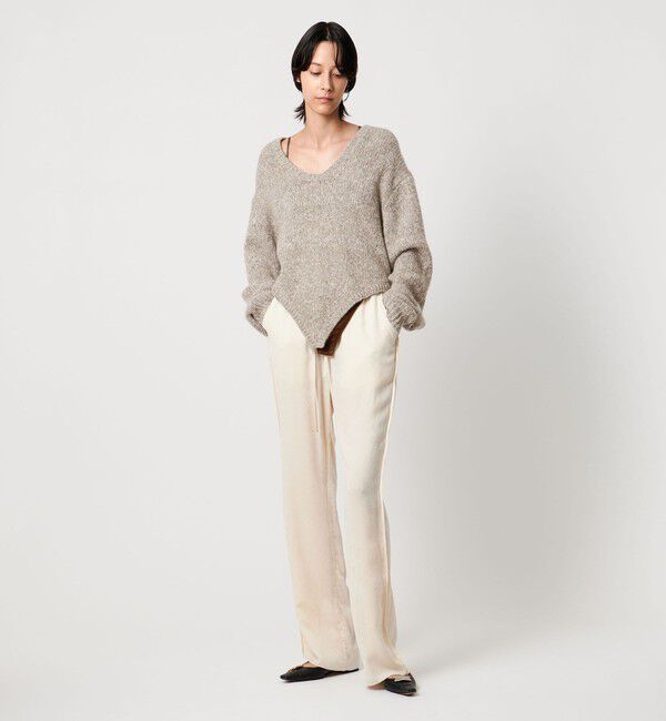 AEWEN MATOPH「＜AEWEN MATOPH＞ウールアルパカ ニットロンパース」|ニット・セーター|