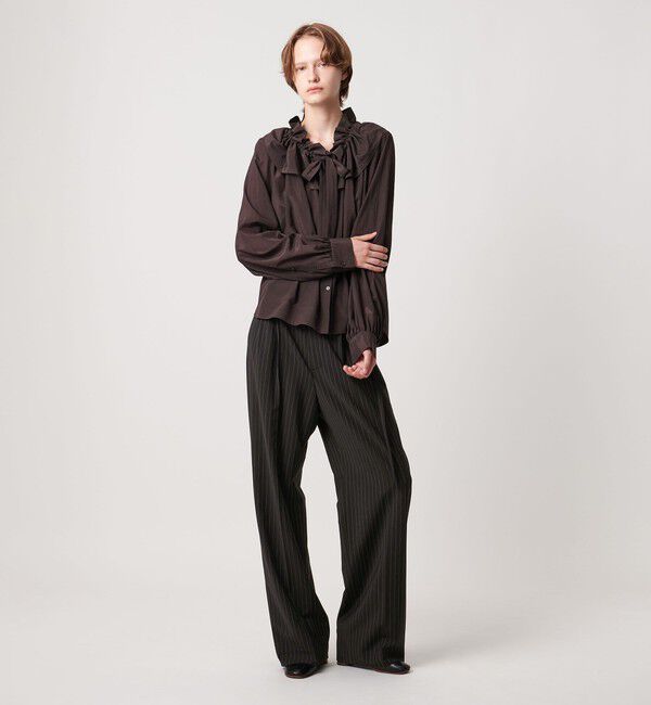 AEWEN MATOPH「＜AEWEN MATOPH＞パターンベルトパンツ」|チノ|