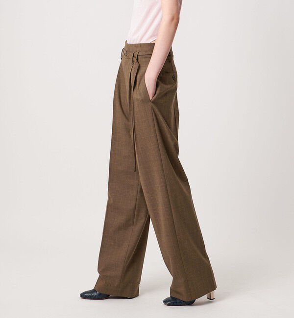 AEWEN MATOPH「＜AEWEN MATOPH＞パターンベルトパンツ」|チノ|