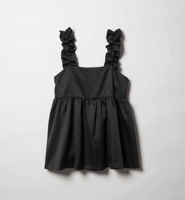 UNITED ARROWS「ギャザー サテン キャミソール ‐ウォッシャブル‐」|キャミソール|