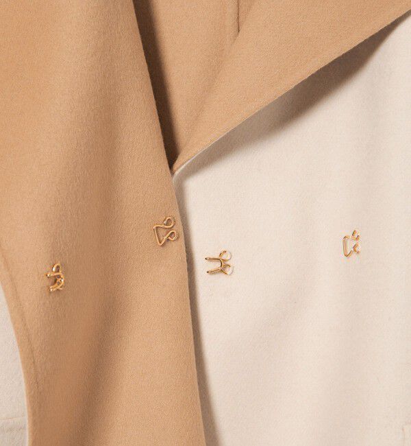 UNITED ARROWS「バイカラー リバー フードケープ」|その他|