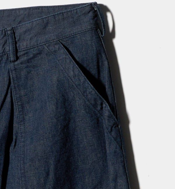 UNITED ARROWS「ジンバブエコットン デニム ファティーグパンツ」|デニム|