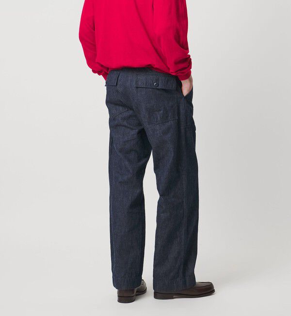 UNITED ARROWS「ジンバブエコットン デニム ファティーグパンツ」|デニム|