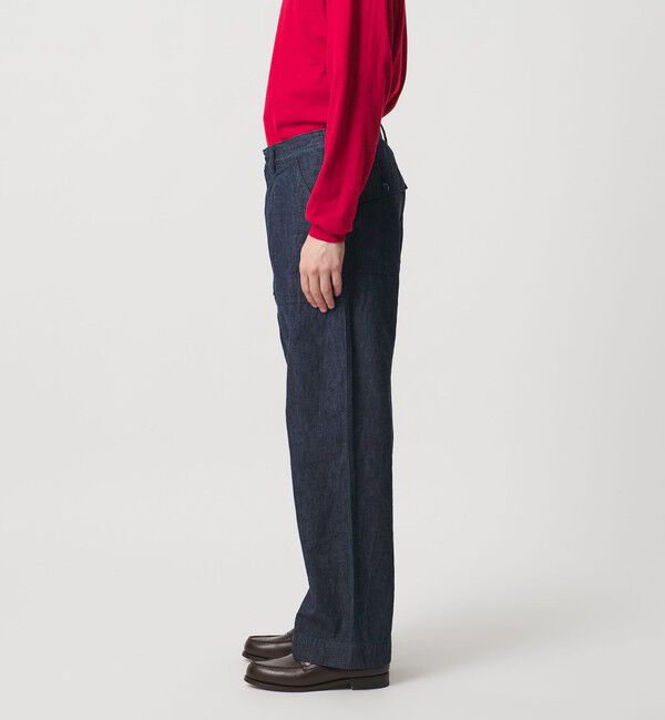 UNITED ARROWS「ジンバブエコットン デニム ファティーグパンツ」|デニム|