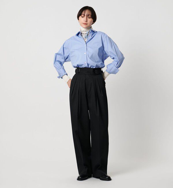 UNITED ARROWS「ロング カフス レギュラー カラー シャツ」|シャツ・ブラウス|