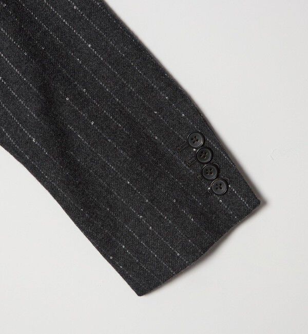 UNITED ARROWS「ダブルブレスト ストライプ ジャケット」|テーラードジャケット|