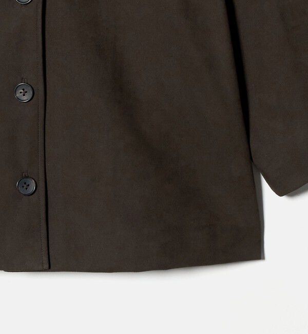 UNITED ARROWS「スエード ライク シャツ ジャケット」|シャツ・ブラウス|