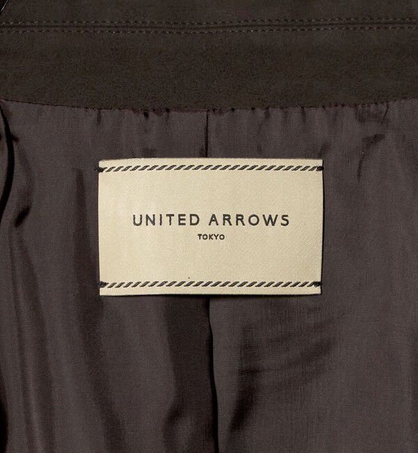 UNITED ARROWS「スエード ライク シャツ ジャケット」|シャツ・ブラウス|