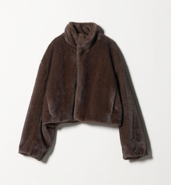 ASTRAET「＜ASTRAET＞フェイクファー スタンドカラー ブルゾン」|その他|