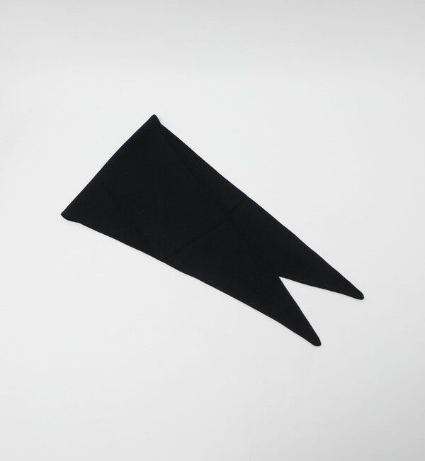 UNITED ARROWS「カシミヤ スカーフ」|バンダナ・スカーフ|BLACK