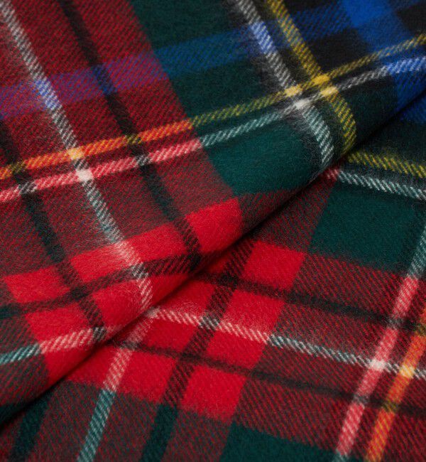 UNITED ARROWS「＜Johnstons of Elgin＞カシミヤ チェック 35 マフラー」|マフラー|