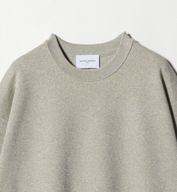 UNITED ARROWS「ラメ ニット スウェット ‐ウォッシャブル‐」|ニット・セーター|