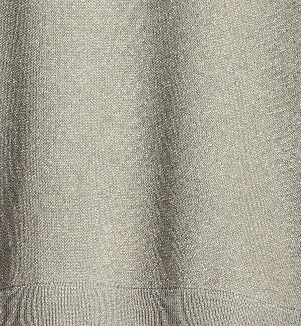UNITED ARROWS「ラメ ニット スウェット ‐ウォッシャブル‐」|ニット・セーター|